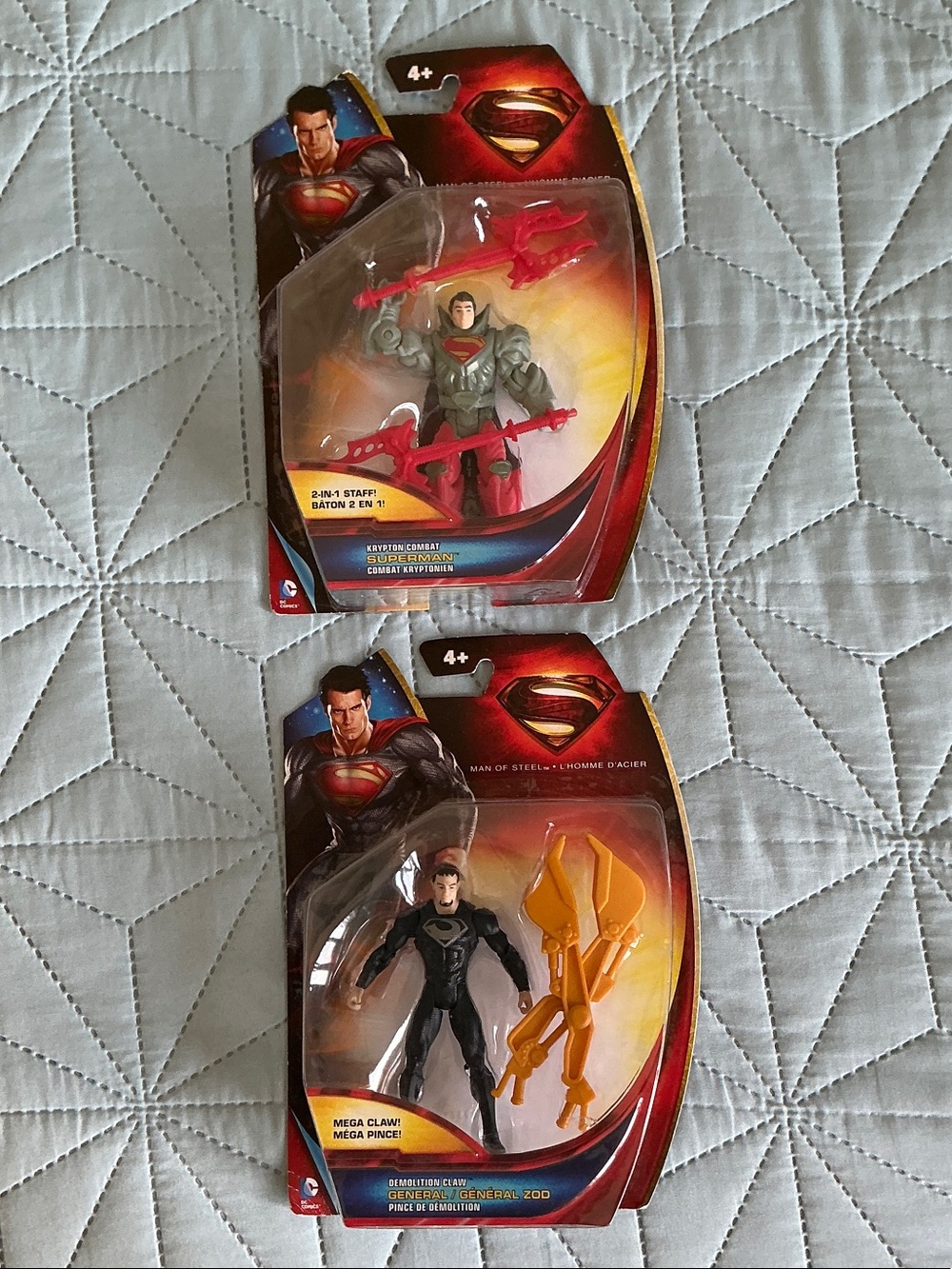 DC Superman Action Figure Duo